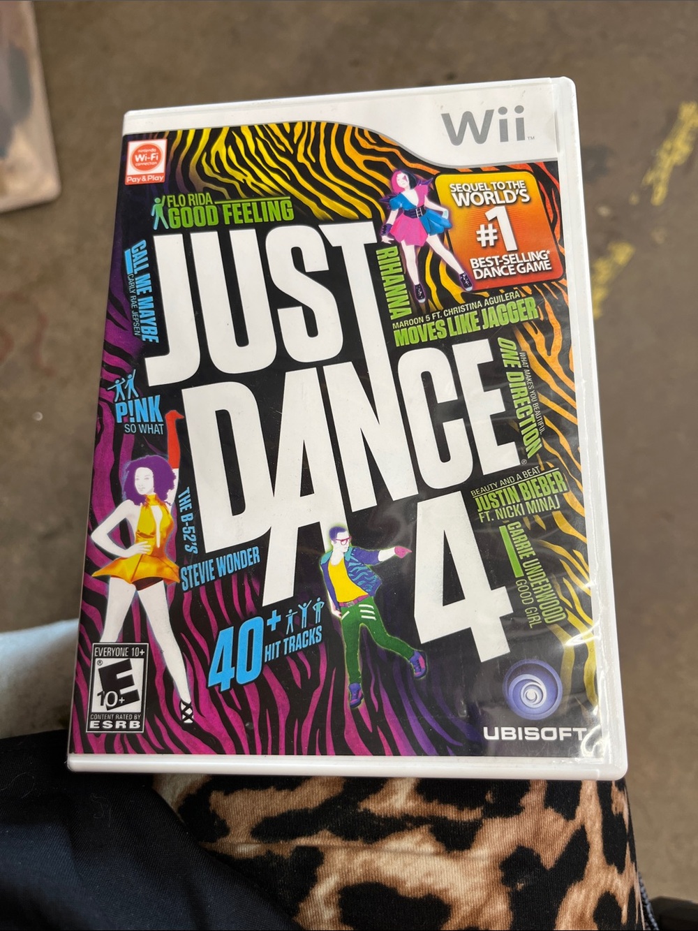 Just Dance 4 (Wii) Video Game by Ubisoft - Multi-Color Cover